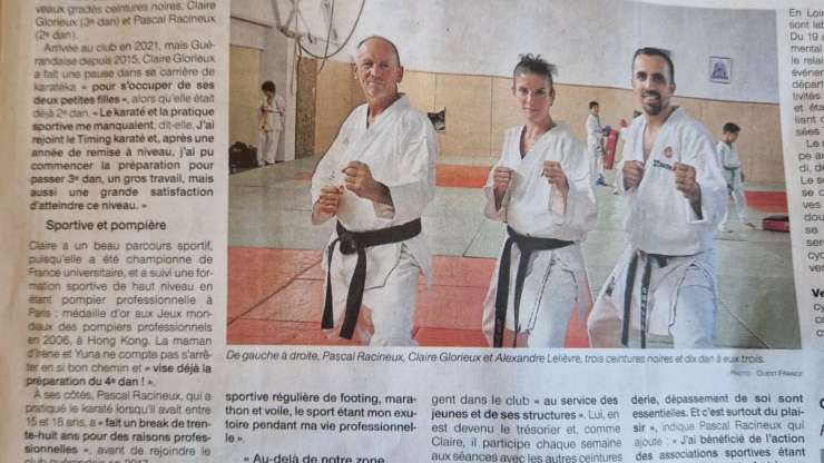 Article dans Ouest France