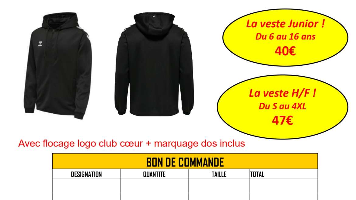 VESTE DU CLUB &  JOURNEES PRIVILEGES INTERSPORT TRIGNAC